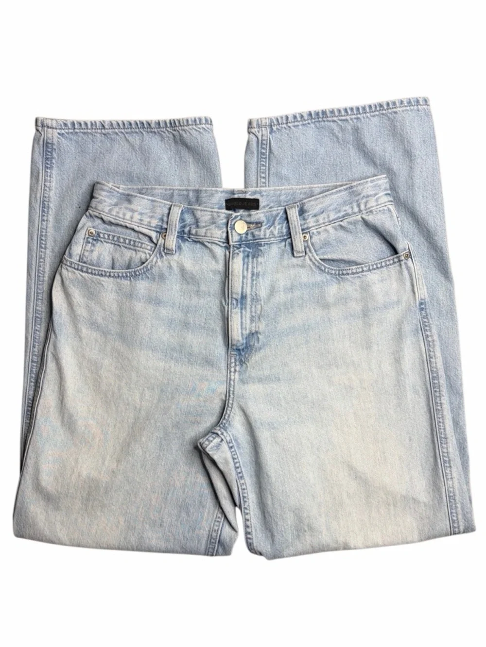 UniqLo Jeans Light Wash High-Rise Jeans Size 27